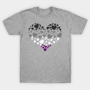 Asexual heart T-Shirt